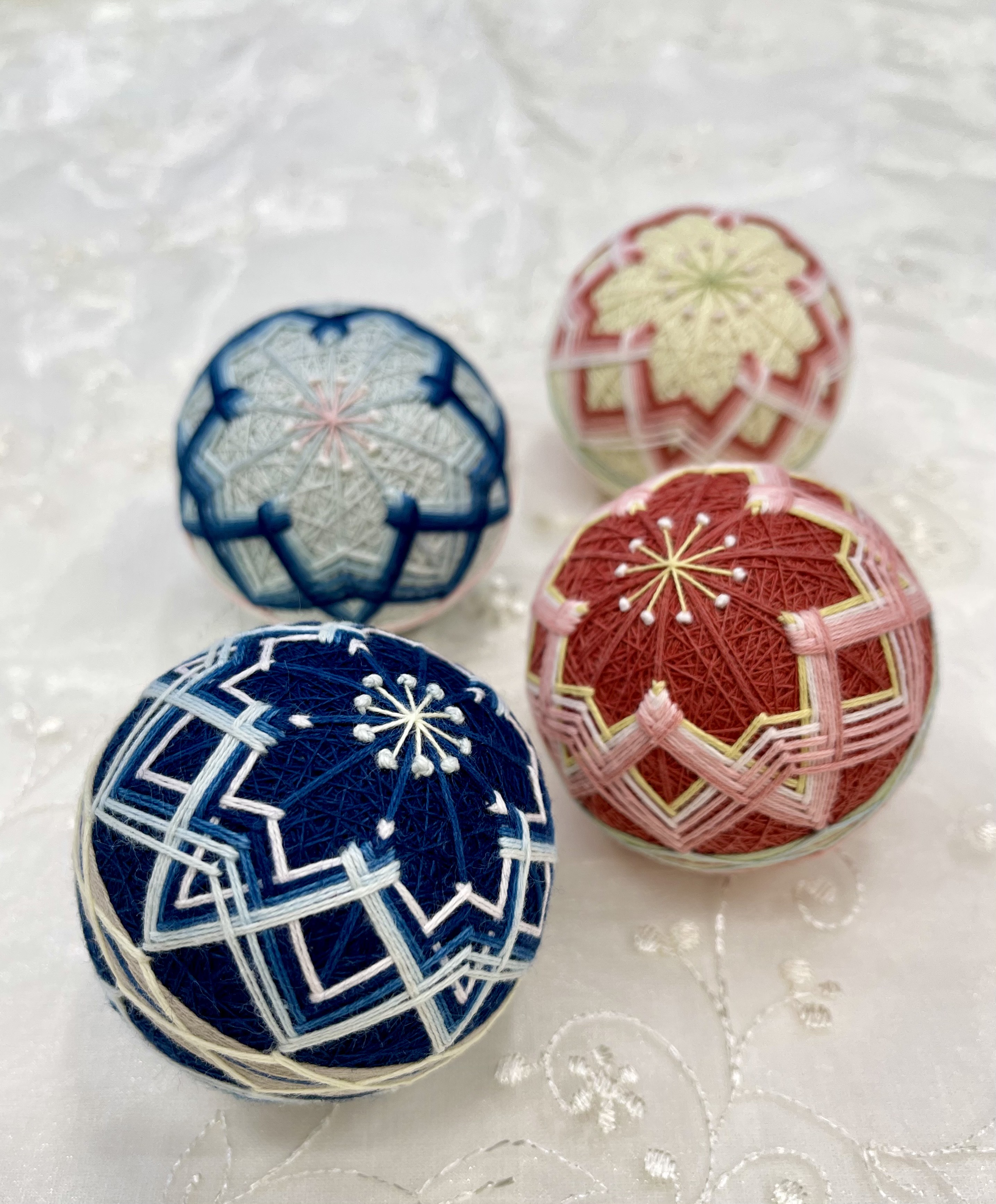 東京】讃岐かがり手まり1日講座「たま桜」 | 讃岐かがり手まり